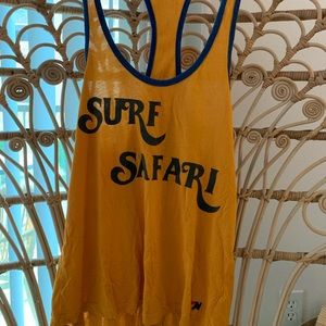 Aviator Nation Surf Safari Racerback Tank
